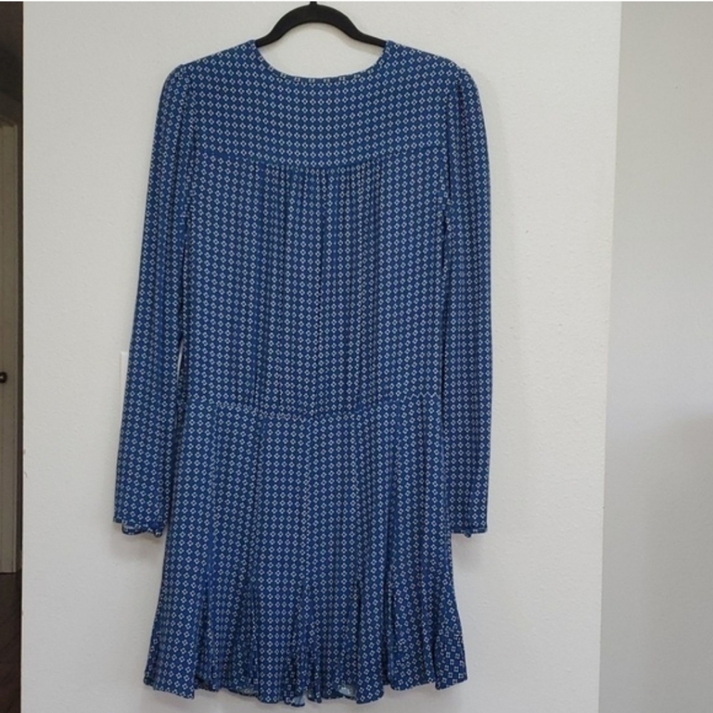 Veronica Beard Riggins Mini Geometric Print Dress - Picture 8 of 9